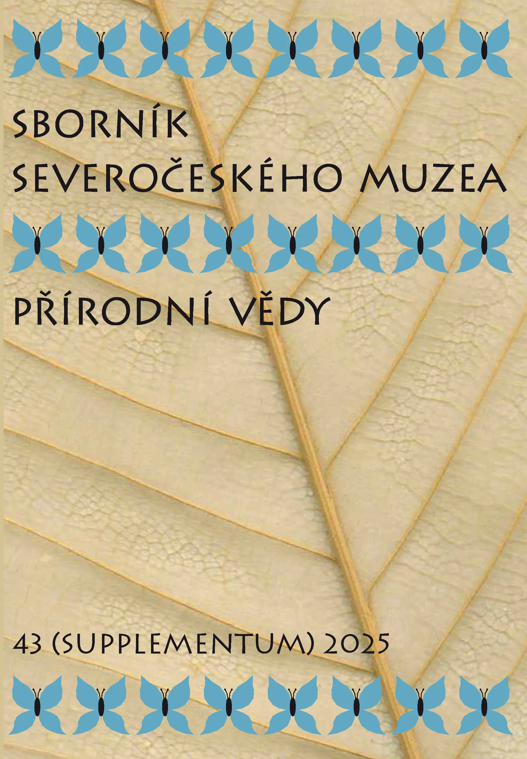 Sborník SM. Přírodní vědy. Historia Naturalis. 43